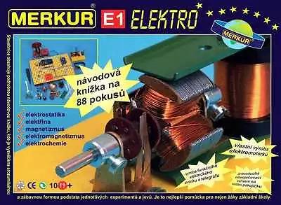 Construction Set Merkur Elektro 21 Kg NEW Made In CZECH REPUBLIC • $200