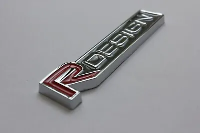 R Design Boot Red Emblem Badge For Volvo XC40 XC60 XC90 S60 V60 V90 S60 S90 • $7.46