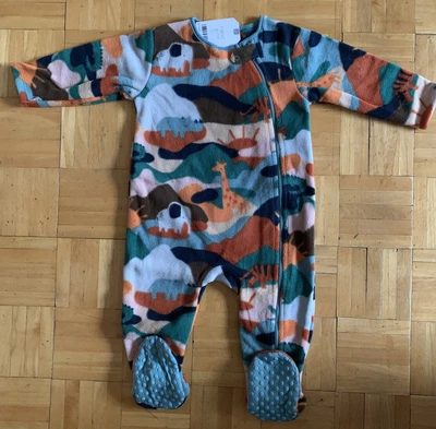 £10.99 • Buy BNWT Baby Boys Camo Fleece Sleepsuit Nightwear 9-12 Months NEXT
