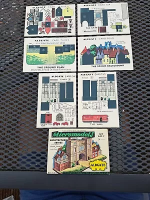 Micromodels Original 1950's - Aldgate Card Kit SET ARCVII 3D Diorama Card Model • £14.95