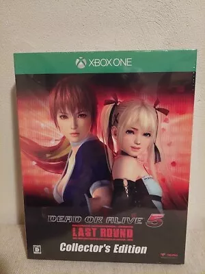 DEAD OR ALIVE 5 Last Round Xbox One Collectors Edition Brand New Factory Sealed • $499.95