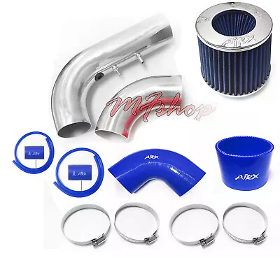 AirX Racing Blue For 2PC 02-05 Cavalier Pontiac Sunfire 2.2L L4 Air Intake Kit • $68