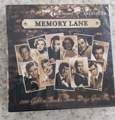 Memory Lane - 10 Cd Set Of Classic Fifties Music - Brand New In Original Pack • £15