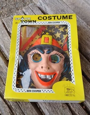 Ben Cooper- Spook Town Child Large (12-14) Witch Costume Vintage In Box • $58.49