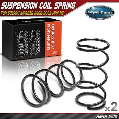 2Pcs Rear Side Coil Spring For Subaru Impreza 2002-2003 WRX H4 2.0L RS H4 2.5L • $40.99