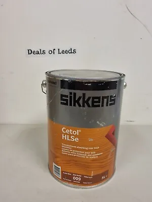 £62.99 • Buy Sikkens Cetol HLSe Dark Oak 09  5L - Solvent-Based Exterior Wood Stain