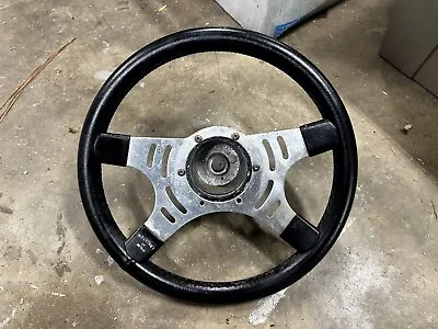 Rare Vintage 4-Spoke Mountney GT Britain Steering Wheel W/VW Beetle Adapter • $159.99