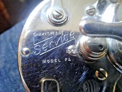 VINTAGE SHAKESPEARE SERVICE FISHING REEL No. 1946 - MODEL FA • $2