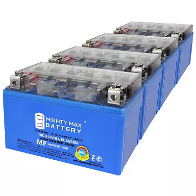 Mighty Max YTZ10SGEL 12V 8.6AH GEL Battery Replaces Mv Agusta F3 800 13 - 4 Pack • $119.99