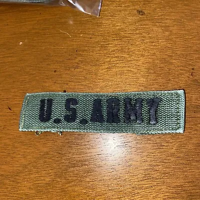 Military Patch Sew On Us Army Vietnam Era Name Tape Very Early War Time • $3.50