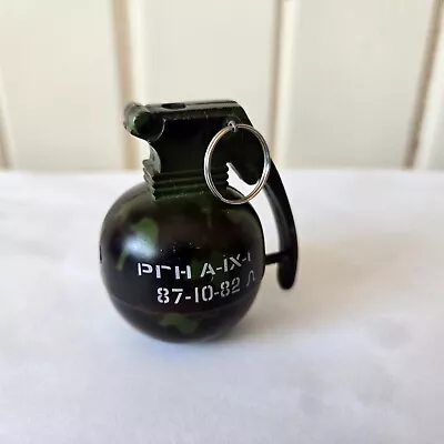 Novelty  Camo Hand Mini Grenade Butane Refillable Lighter With Realistic Sound  • $9.99