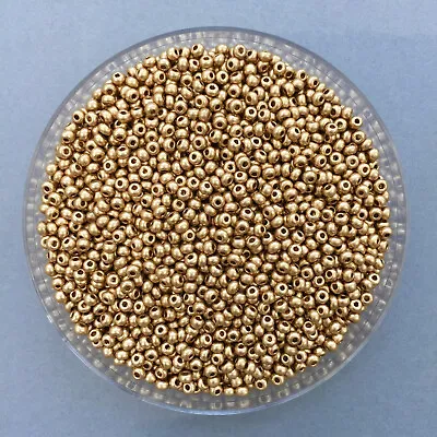 Glass Seed Beads 25 G- Size 10/0/1.5 Mm 16 Colours.  Beading/Jewellery/Craft. • £3.25