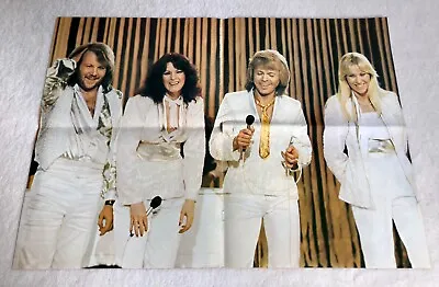 ABBA POSTER 1978 Netherlands Super-Poster-Book No 2 Magazine 1970s Vintage Rare • £19.95