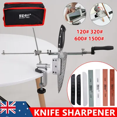 $47.85 • Buy Professional Edge Knife Sharpening Fix-angle Sharpener System + 4 Stones Kitchen
