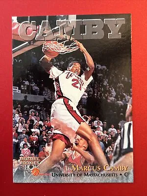 MARCUS CAMBY 1996 SCOREBOARD ROOKIE CARD #2 UMASS RAPTORS Basketball Card • $1.50