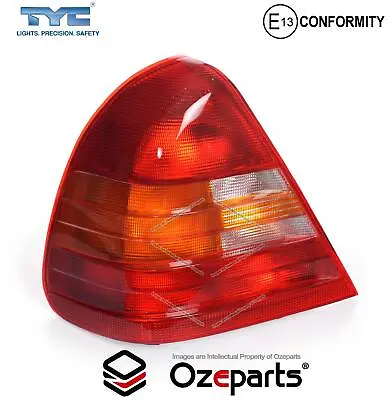 LH Left Hand Tail Light Lamp (Amber) For Mercedes Benz C Class W202 Sedan 94~97 • $54.62