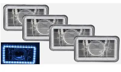 4PCS 4x6  LED Sealed Headlights For Chevrolet Monte Carlo SS 1980-1988 El Camino • $51.99