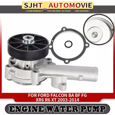 Water Pump With Pulley For Ford Fairlane BA Falcon BF FG Fairmont 11/2003-2014 • $41.50