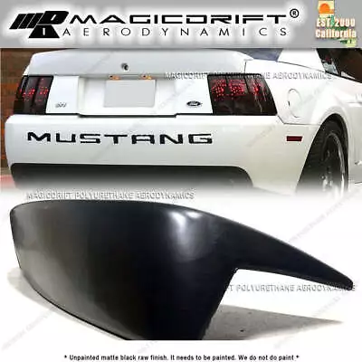 For 99-04 Ford Mustang Cobra Style Flush Mount Rear Trunk Lip Spoiler LTE Delete • $139.88