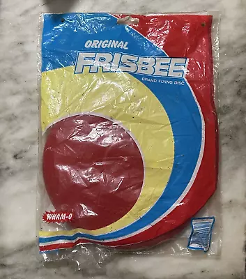 Vintage 1984 Wham-O Original Red Frisbee  Sealed  NOS • $19.99