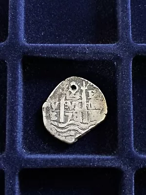 1678 E Spanish Bolivia Silver 2 Reales Colonial Potosi Cob Coin • $225