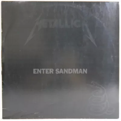 Metallica Enter Sandman Brazil 1991 Promo 12  Lp Black Album Vertigo 2801 527 • $100