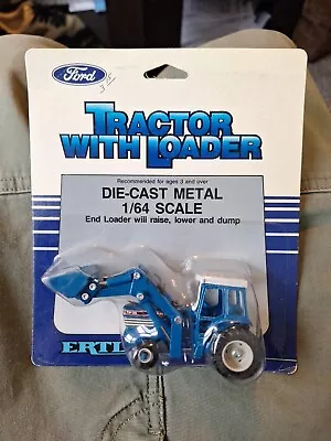 Vintage ERTL 1/64 Ford TW-35 Tractor With Loader - New In Package • $20.50