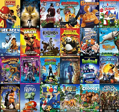 £2.65 • Buy Various Titles Kids DreamWorks Movies Cartoons Family DVD    BUY 3 Get 2 FREE