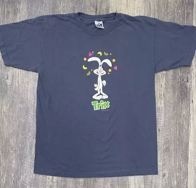 Vintage 2000 Y2K Trix Rabbit Shirt Mens Large General Mills Cereal JAM Heavy • $29.95