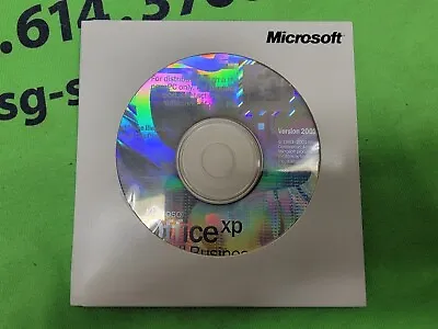 Microsoft Office XP Small Business Version 2002 With Product Key • $10.99