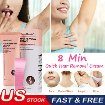 $12.28 • Buy Permanent Hair Removal Cream Painless Stop Hair Growth Inhibitor Remover Smooth