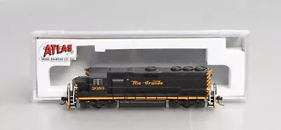 Atlas 40001942 N Rio Grande GP-40 Diesel Locomotive #3060 W/ DC/Box • $100.99