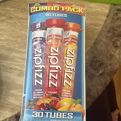 Zipfizz Multi-Vitamin Energy Hydration Drink Mix 30 Tubes Combo Pack Exp 5/25 • $22.99