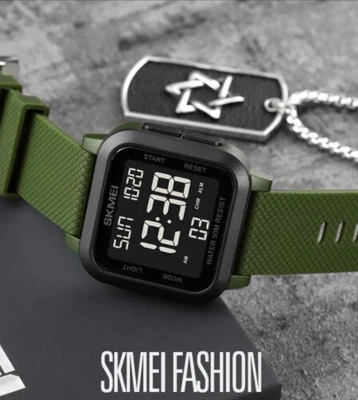 $19.59 • Buy SKMEI Digital Watch Mens Casual Military Waterproof Water Resistant Sports