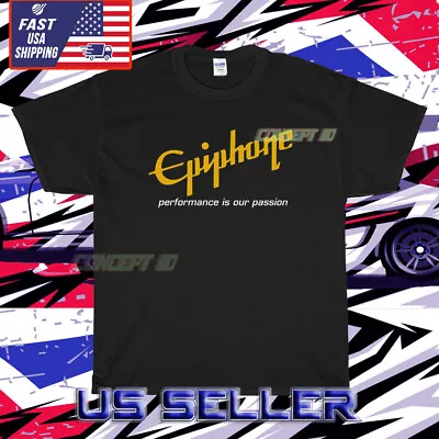 Hot Shirt Epiphone Guitars Logo Shirt Men's Funny Usa Size S - 5xl • $20.99