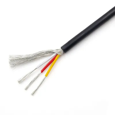 Braided Shielded 2/3/4-Conductor Guitar Circuit Wire Hookup Wire 22-28 AWG • $15.79