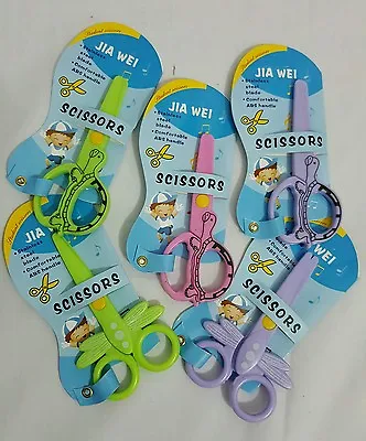 £2.29 • Buy Safety Plastic Scissors For Children Kids School Art Crafts Tool