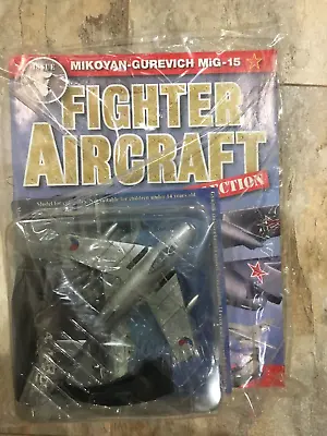 AMER 7  Fighter Aircraft-Mikoyan G Mig 15 -Exclusive Die-cast Model & Mag-New YA • $21.58