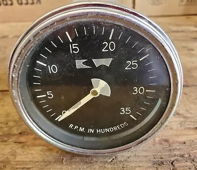 Vintage Tachometer 3500 RPM Gauge Unknown Maker • $100