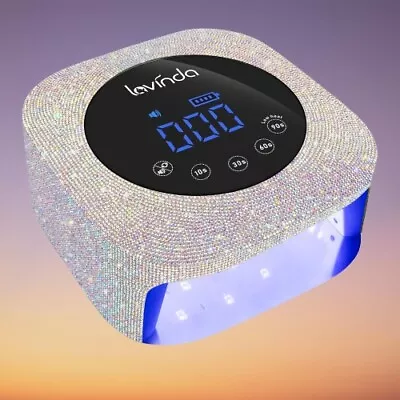 Lavinda UV LED Nail Lamp 54W Rechargeable Cordless Nail Lamp Nail Dryer • $67.52