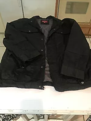 MERONA WOMEN'S WATER RESISTANT JACKET XL Black Chest: 25”in Length: 32” In • $29.75