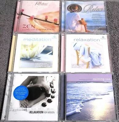 Lot Reflections Of Nature LIFESCAPES Meditation Relaxation For Women ZEN Sea CDs • $39.99