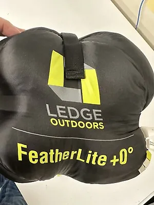 Ledge Sleeping Bag Featherlite Plus 0 Degree 1.7kg 3.74lbs Backpack Weight • $89.99