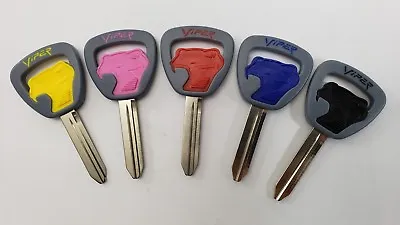 Dodge Viper Factory Key Blank Snake Blanks - Sneaky Pete - Red Blue Black Yellow • $49.95