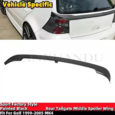 Fit For VW Golf 1999-2005 MK4 MKIV Rear Tailgate Middle Spoiler Wing Sport Style • $100