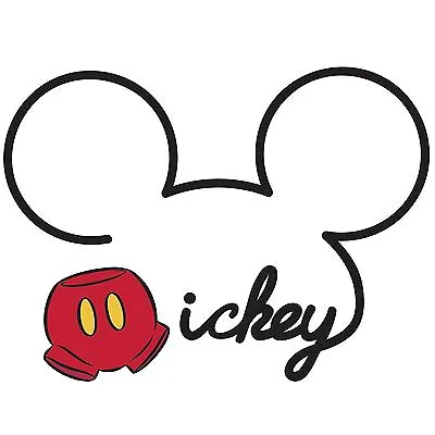 Disney Mickey Mouse Contemporary Peel & Stick Mini Mural RMK2560GM • $17.85