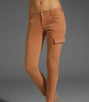 £64.99 • Buy J BRAND Womens Trousers Houlihan Skinny Fit Orange Size 30W 1229VK120 