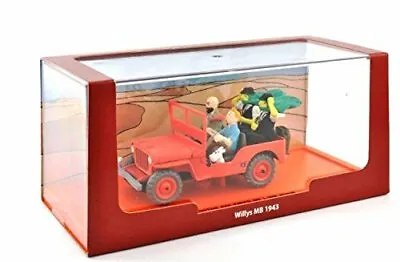 Jeep Willys Tintin Land Of Black Gold - 1:43 Resin Model Car Editions Atlas • $19.90