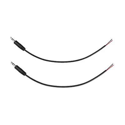 3.5mm Male Plug To Bare Wire Open End Replacement Jack Audio Repair 2 Pack 12in • $7.99