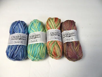 Cascade Yarns Cherub DK Multi  4 Colors • $3.75